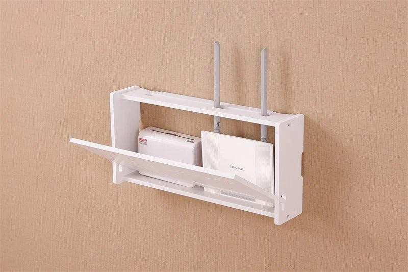 1 + 1 CADOU - Suport De Perete Pentru Router Sau Alte Obiecte - Smile Face