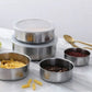 SET 5X CASEROLE DEPOZITARE ALIMENTE DIN INOX