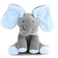 Elefant interactiv din plus - vorbeste, canta si flutura urechile - Peek a Boo