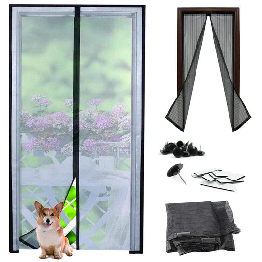 Furtun extensibil de gradina de 30 metri, + Accesoriu pentru stropit cu 3 moduri de stropire + CADOU Perdea magnetica usa antiinsecte