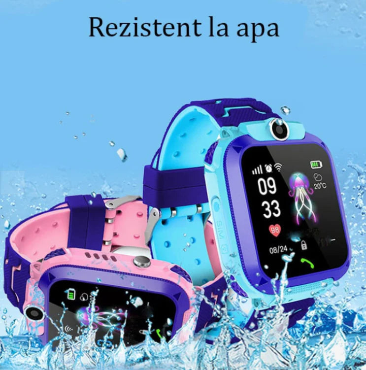 SmartWatch WearBit Pentru Copii Functie de Telefon si Monitorizare Locatie Roz /Albastru