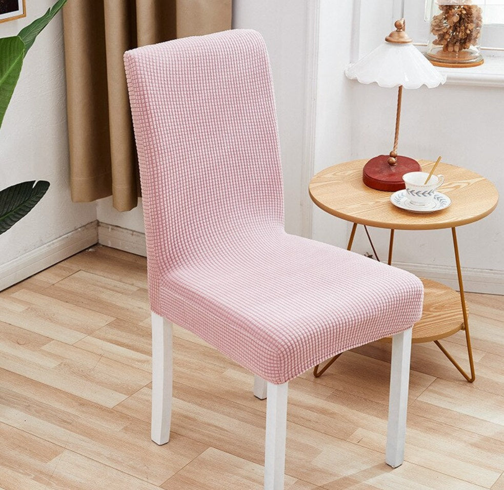 SET 6x Huse texturate premium pentru scaune din bumbac, diferite culori, Universale, Rezistente la apa
